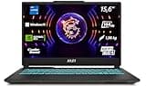 MSI Katana 15 Gaming Laptop, 15,6" Full HD 144Hz, Intel Core i7-13620H, NVIDIA GeForce RTX 4070, 16GB DDR5, 512GB SSD, Windows 11 Home, QWERTZ Tastatur, B13VGK-1860, Schwarz
