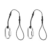 Akozon Kamera Lanyard, Universell Langlebige Kamera Gurt Kamera Sicherheits-Seil-Kamera-Tether mit Clip-Haken für Spiegellose DSLR-Kameras