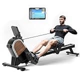 2025 Neu Rudergerät für Zuhause, CHAOKE Magnetisches Rudergerät, App-Kompatibel, Rowing Machine mit 16 Widerstandsstufen und Dual-Slide-Rail, Leicht zu Montieren, Belastbar bis 160KG