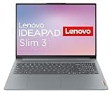 Lenovo IdeaPad Slim 3 Laptop | 16" Display | AMD Ryzen 5 7430U | 16GB RAM | 512GB SSD | AMD Radeon Grafik | Windows 11 Home | QWERTZ | grau | 3 Monate Premium Care