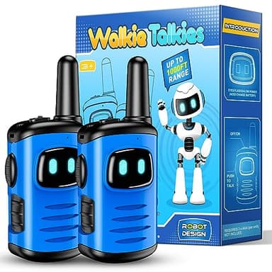 EUCOCO Walkie Talkie Kinder, Spielzeug ab 3 4 5 6 7 8 Jahre Junge Geschenk Junge 3-10 Jahre Outdoor Spiele für Kinder Walkly Talkly Kinderspielzeug Weihnachten Geschenke Geschenkideen Spielsachen