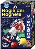 KOSMOS 654146 Fun Science – Magie der Magnete, Baue deinen eigenen Kompass, erforsche unsichtbare Kräfte, Mit spannenden Magnetspielen und Versuchen, Experimentierset für Kinder ab 8 Jahre, Geschenk