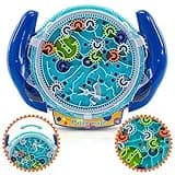 Labyrinth-Puzzle-Spiele für Kinder im Alter von 4-8 Jahren, Cooles Raumschiff-Labyrinth-Spielzeug mit Zwei Stahlkugeln, Herausforderungen Spiele
